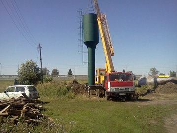 В Челябинске коммунальщик сдал в металлолом водонапорную башню